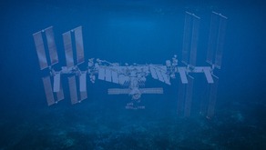 Spacecraft Cemetery in Ocean
